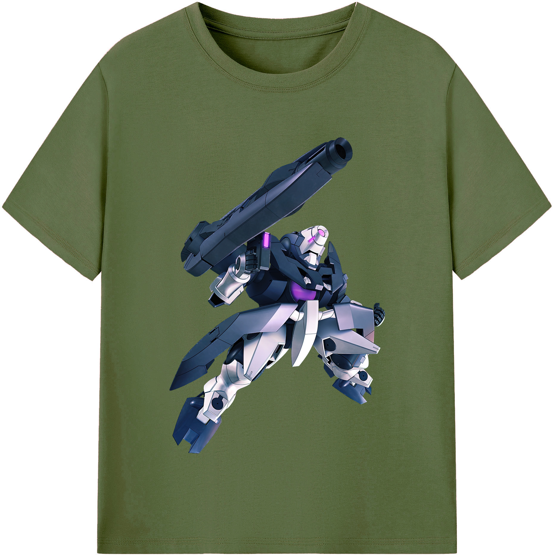 （画像用） 機動戦士ガンダム Mobile Suit Gundam 綿100％半袖Tシャツ（フロントプリント）